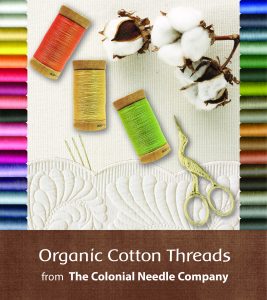 CNC's Organic Cotton Thread Color Selection